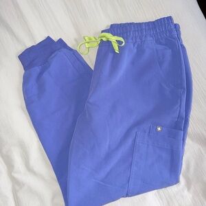 High Waisted Fig Scrub Pant Size L